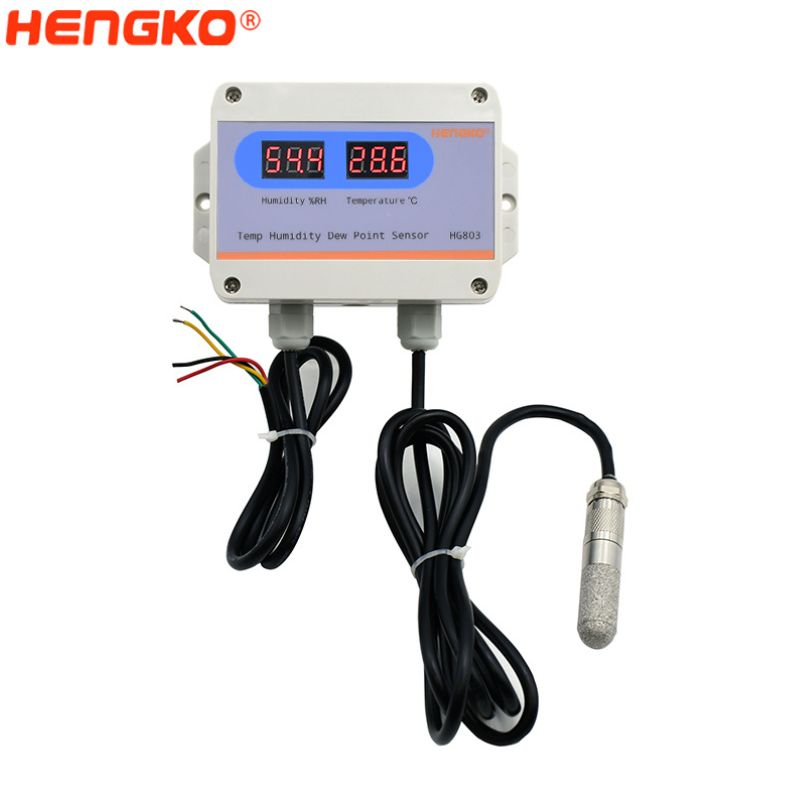 Dew Point Temperature and Humidity Transmitter with PC Probe